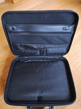 Image 6 of Antler Black Laptop Bag/ Brief Case With Shoulder Strap