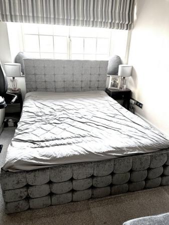 Image 1 of King Size Bed with Mattress