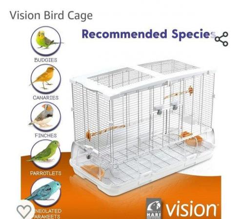 Image 4 of Large Vision bird cage, suitable for budgies, parrotlets