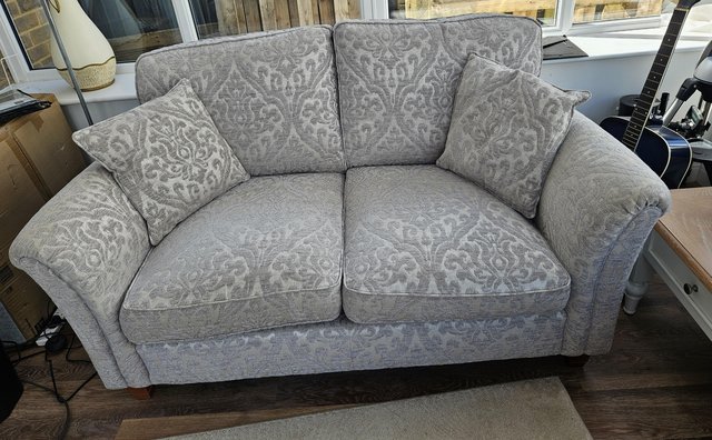 Preview of the first image of Parker Knoll 2 seater Devonshire style sofa and chair.