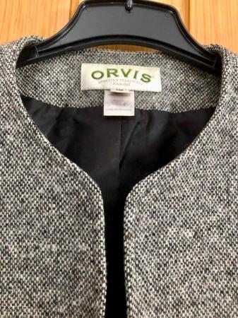 Image 2 of ORVIS Ladies Tweed Wool Jacket. Size 10