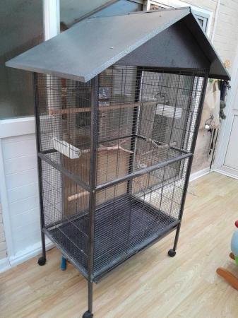 Image 5 of Very large bird cage for sale. REDUCED