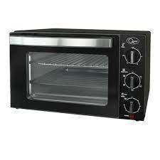 Image 1 of QUEST 20L MINI COUNTERTOP OVEN-1500W-GRILL-BAKE-TOAST-BLACK-