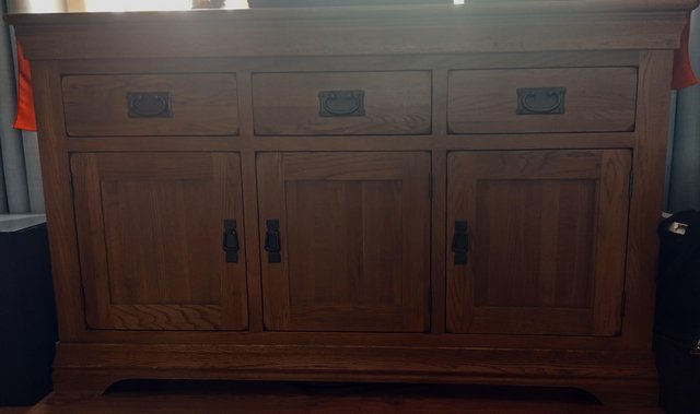 Image 2 of French Solid Oak Sideboard