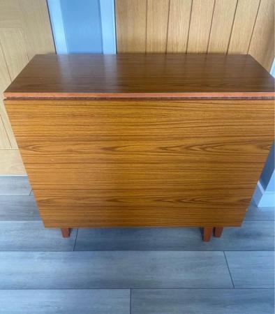 Image 1 of Drop leaf Table, Brown - Useful Spare