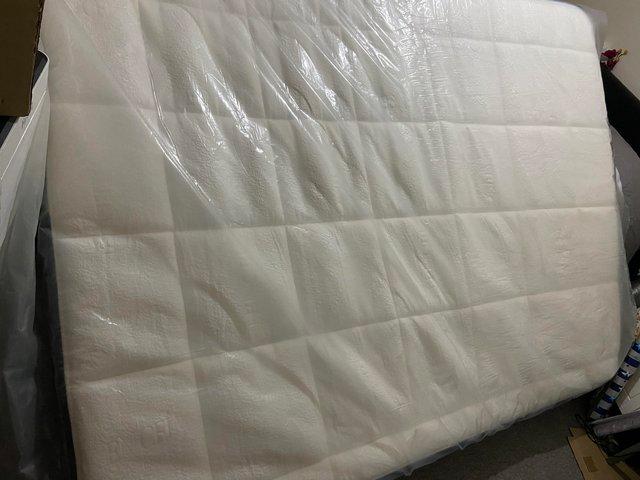 Preview of the first image of King size mattress. Excellent condition.