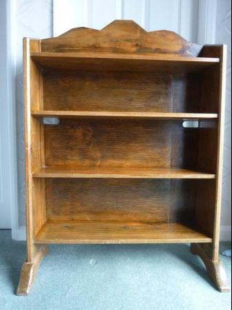 Image 1 of Vintage pitch pine bookcase