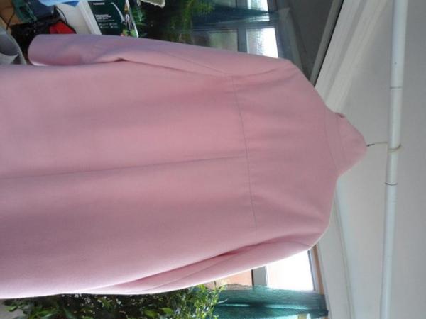Image 1 of PRETTY PINK COAT AS NEW PRIMARK SIZE 18