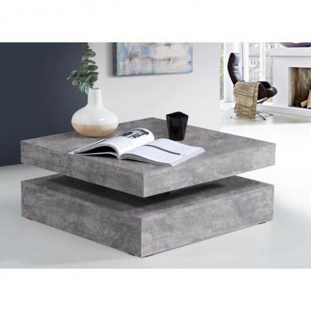 Image 3 of Wayfair Light Grey Downer Coffee Table - Fully Assembled