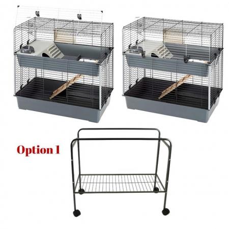 Image 3 of FULL Rodent Equipment: 2 x Cage + outdoor cage + cage stand