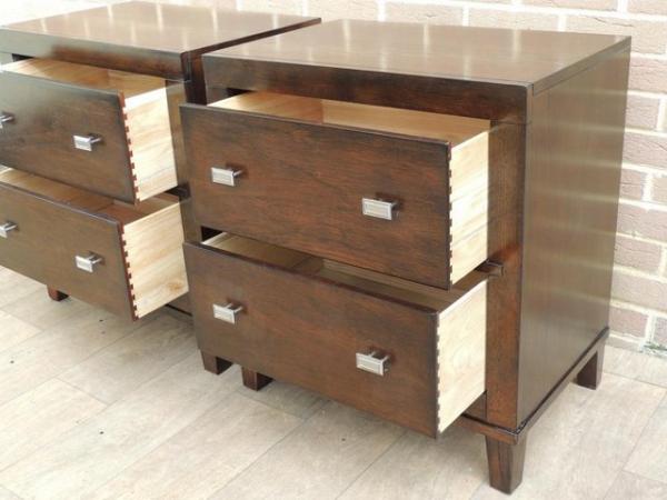 Image 8 of Pair of Bassett XL Bedside Tables / Chests (UK Delivery)