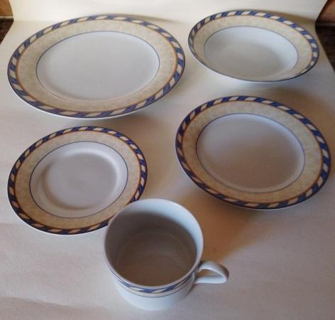 Image 2 of 40 Piece TIENSHAN fine china. Excellent condition.