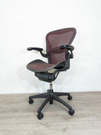 Image 1 of Herman Miller Aeron Office Chair, Ergonomic, Size B