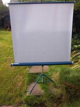 Image 1 of SLIDE OR VIDEO PROJECTOR  SCREEN
