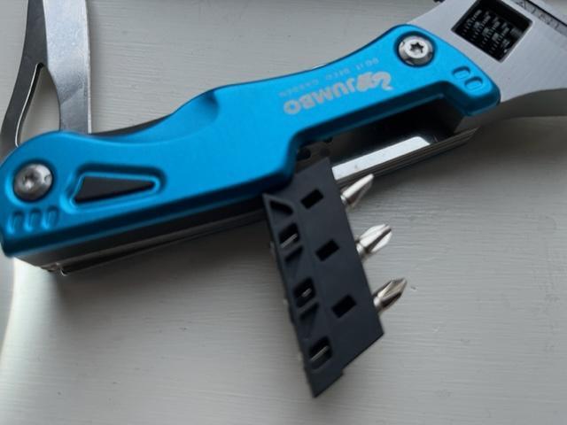 Preview of the first image of BRAND NEW Adjustable spanner 9 piece Multi Tool.