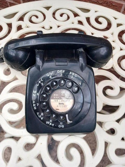 Preview of the first image of 1960s Bakelite Telephone GPO 706L.