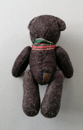 Image 3 of A Dark Grey Boyds Collector Bear.The Archives Series.
