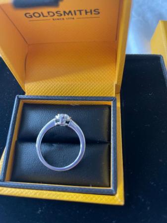 Image 3 of Halo diamond Engagement ring 18ct white gold