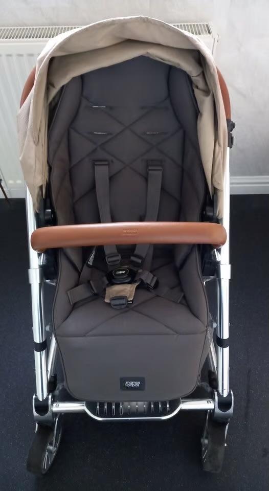 Preview of the first image of Mamas & Papas Pushchair system Urbo2 Brown & Beige Ex Con.