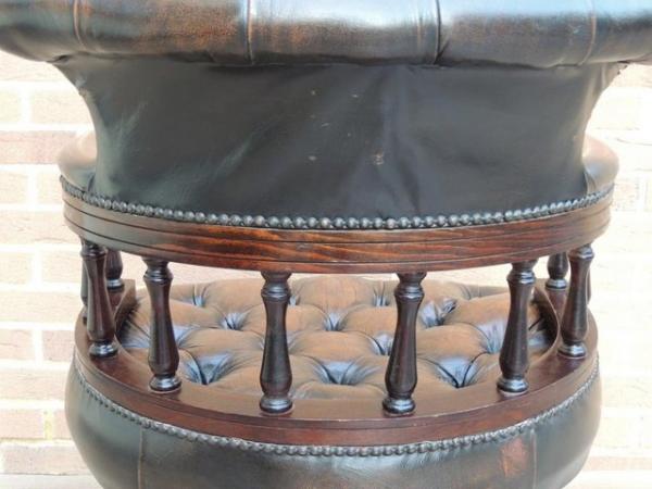 Image 17 of Golden Brown Chesterfield Captains Chair (UK Delivery)