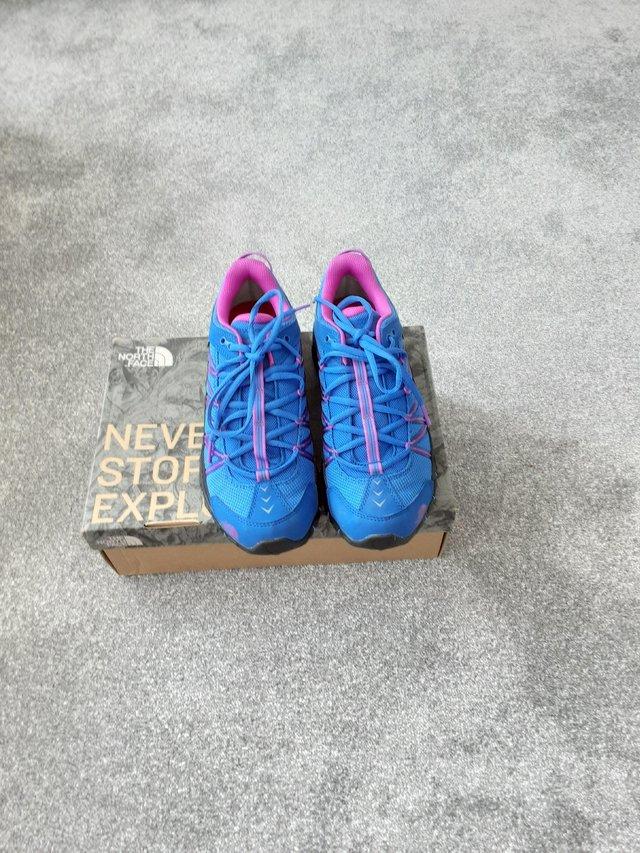 Preview of the first image of North face ladies trainers.