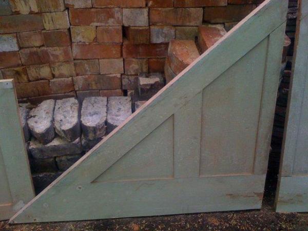 Image 4 of Antique staircase panelling - Victorian pine