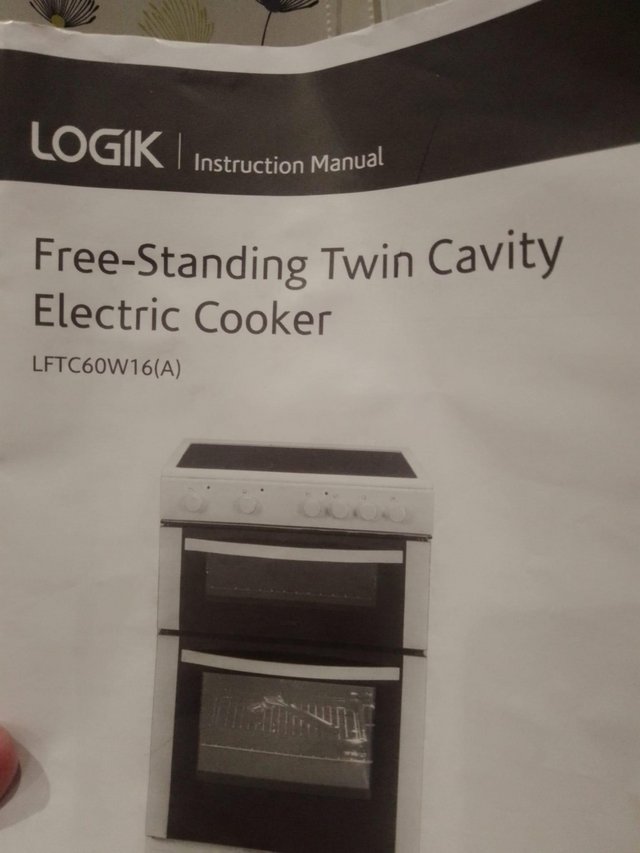 Preview of the first image of Logic Freestanding Electric Cooker.