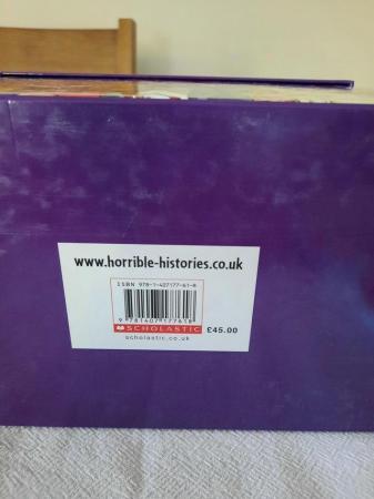 Image 2 of Horrible Histories Box of Books - Mint Condition