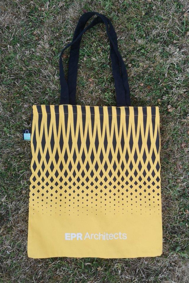 Preview of the first image of Designer limited edition cotton tote bag for life.