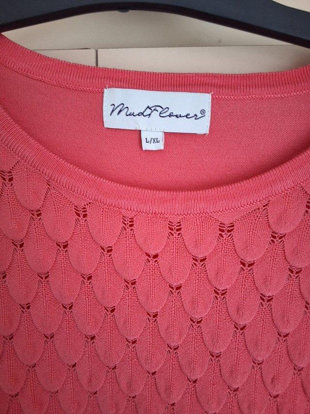 Preview of the first image of Ladies mud flower Jumper.