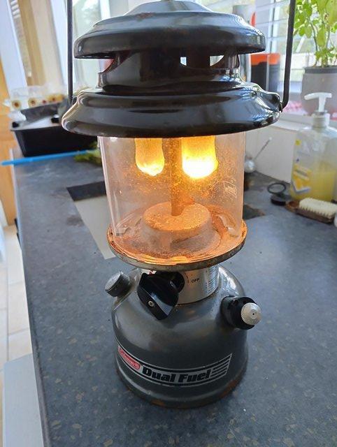 Preview of the first image of Coleman Dual Fuel 2 Mantle Lamp.
