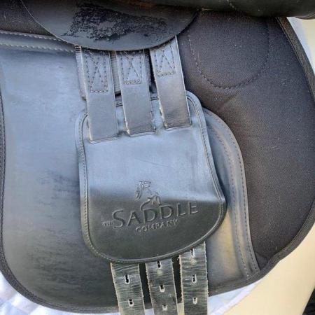 Image 10 of Saddle Company 16.5 inch Close Contact GP saddle