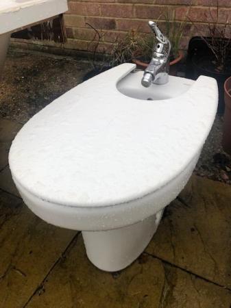 Image 3 of ROCA BIDET with lid (makes perfect bathroom seat)