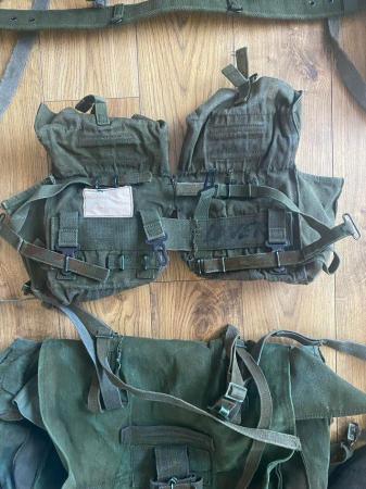Image 2 of Ex army 58 webbing ammo box an boots
