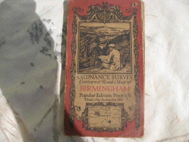 Preview of the first image of Vintage OS Map of Birmingham and Coventry - 1926.