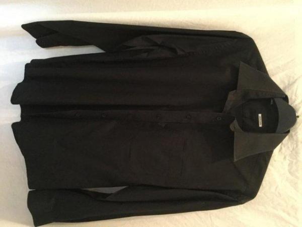 Image 1 of Classic black shirt by Pierre Cardin