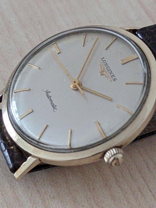 Preview of the first image of Vintage Gold top Gents Longines Watch 33/34mm L9972 In Great.