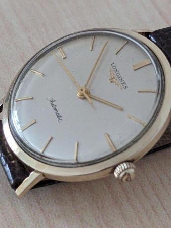 Image 1 of Vintage Gold top Gents Longines Watch 33/34mm L9972 In Great