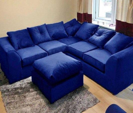 Image 1 of L SAHPE FULL CORNER DYLAN SOFAS AVIALABLE IN DIFFERENT COLOR