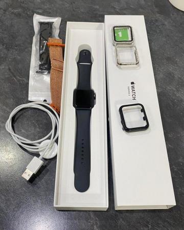 Image 1 of APPLE WATCH SERIES 3 - 38mm GPS Boxed + Extras