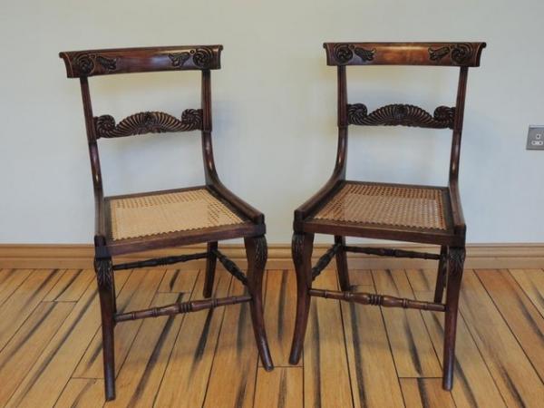 Image 3 of Pair of Regency Antique Chairs (UK Delivery)