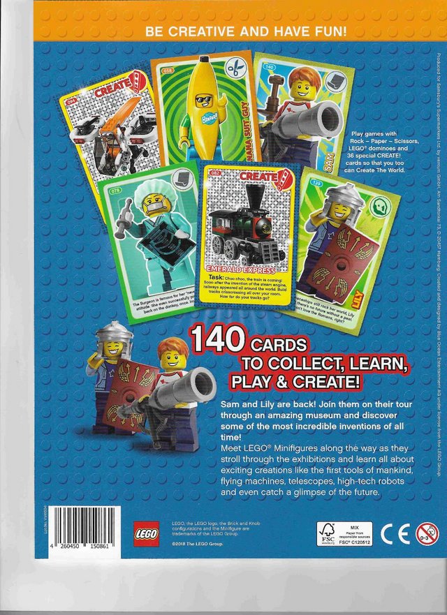 Preview of the first image of Lego Create the World Incredible Inventions Special Album 20.