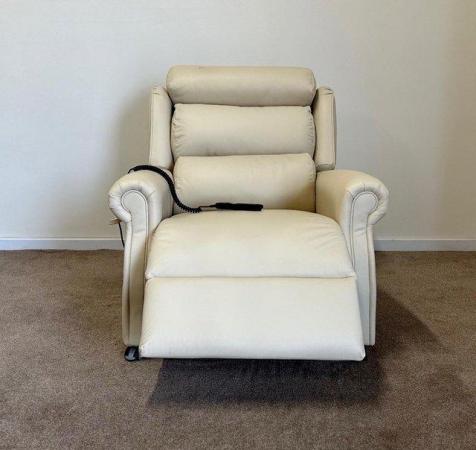 Image 13 of ELECTRIC RISER RECLINER DUAL MOTOR CHAIR LEATHER CAN DELIVER