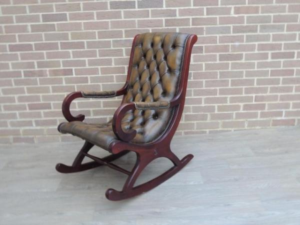 Image 4 of Stunning Rocking Chair - Chesterfield (UK Delivery)