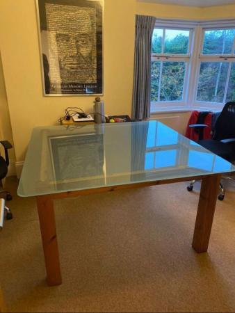 Image 2 of Made To Custom Large Glass Table