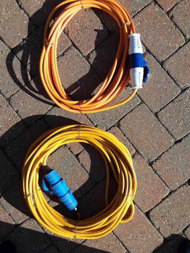 Preview of the first image of Caravan hookup cables 10m and 25m.