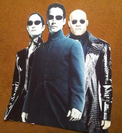 Image 3 of MATRIX Promotional, Card Mounted Cut-Out