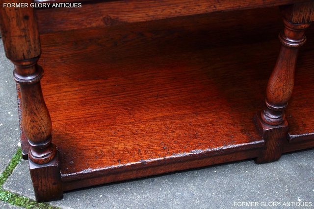 Image 29 of A TITCHMARSH AND GOODWIN TAVERN SEAT HALL SETTLE BENCH PEW