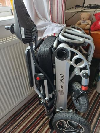 Image 2 of Folding mobility chair very good condition no longer require