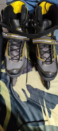 Image 1 of 2 pairs of Roller Derby Aerio Q-60 roller blades